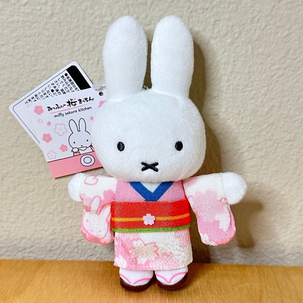 Miffy Sakura Kitchen, Kyoto Exclusive Sakura Kimono miffy mascot Keychain